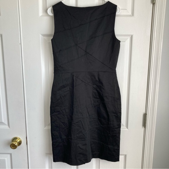 womens black cotton dress Classic PF22 Social Bridesmaids Style 8169 Size:9.5W